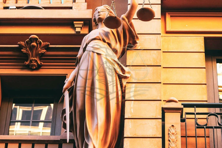 Estátua da Justiça, representando a Súmula 298 do STJ sobre alongamento de dívida rural